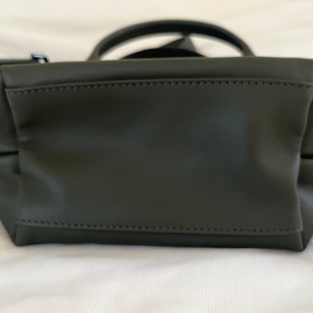 Longchamp Le Pliage Xtra Leather Crossbody, Green - Excellent - Picture 7 of 12